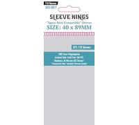 Sleeve Kings - Space Base Card Sleeves 40mm X 89mm - Pack of 110