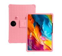 Sleeve Silicon Cover Compatible with TCL NXTPAPER 14 Case 9491G 14.3" Tablet PC 4 Thicken Cornors Shockproof Protector Stand Funda Drop Protection(Red)
