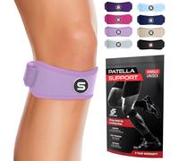 Sleeve Stars Patellar Tendon Support Strap Osgood Schlatter Band Knee Brace for Kids, Youth, Women & Men w/ 3 Lengths, Swedish Brand Patella Tendon Knee Strap for Arthritis, Tendonitis & Pain (Light