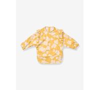 Sleeved bib Merle - LIEWOOD printed yellow