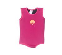 Orby Swimming Wrap Baby Neoprene Wetsuit, Adjustable, UPF 50+ Sun Protection, Easy Change, Keeps Baby Warm, Fast-Drying, Pink, 0-6 Months