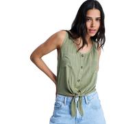 Sleeveless blouse for women Roxy Tropical Hill Vert XL