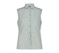 Sleeveless check shirt for women CMP Vert XS