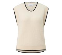 Sleeveless Colour Block Crew Neck Top Women COMMA Beige 44