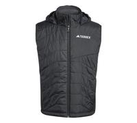 adidas Men's Terrex Multi CLIMAWARM Insulated Hooded Vest, Black, XS