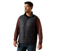 Sleeveless down jacket Ariat Rebar Canvas Ripstop Lightweight Noir S