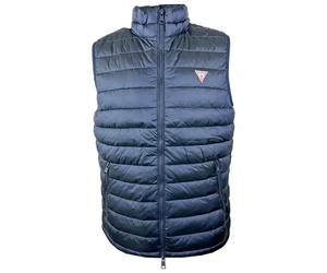 Sleeveless down jacket Guess GJ triangle Bleu 2XL