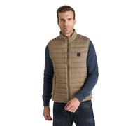 Sleeveless down jacket Le Temps des cerises Ocroz Marron M
