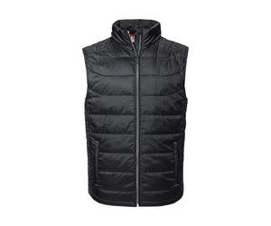 Sleeveless down jacket Russell Athletic Nano Noir XL