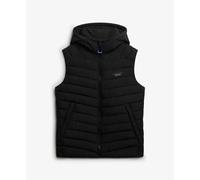 Sleeveless down jacket Superdry Fuji Noir XL