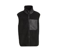 Sleeveless fleece Build Your Brand Sherpa Noir L