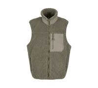 Sleeveless fleece Build Your Brand Sherpa Vert 5XL