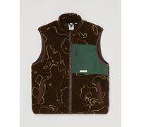 Sleeveless fleece Element Lake Sherpa Marron XS
