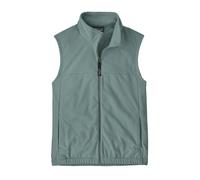 Patagonia - Textured Fleece Vest - Fleece vest size XL, turquoise