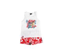 Sleeveless girls' pyjama Disney Lilo & Stitch Blanc 4 ans