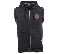 Sleeveless hooded sweatshirt Gorilla Wear Silverdale Noir L