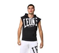 Sleeveless hooded sweatshirt Leone Boxe Noir XL