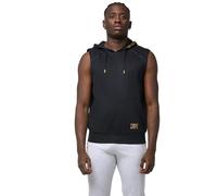 Sleeveless hooded sweatshirt Leone New Gold Noir XL