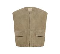 Sleeveless jacket for women CULTURE CUAnnemie Beige S