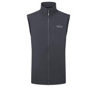 Rab Men's Borealis Softshell Vest - Lightweight Water-Repellent Gilet for Hiking & Climbing - Beluga - Large