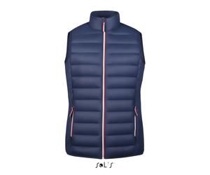 Sleeveless jacket Sol's Victoire Bw Bleu S