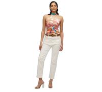 Sleeveless jacquard blouse for women Superdry Rose M