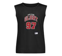 Sleeveless Mens T-Shirt New Found Glory Bulls Short Sleeve Crewneck Tee Black L
