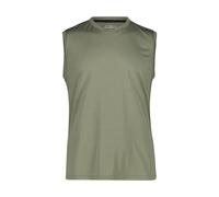 Sleeveless Piqué Mesh Top CMP Vert 46