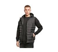 Build Your Brand Bubble Vest Black S Men