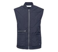 Sleeveless Puffer Jacket Casual Friday Olas 0055 Bleu M