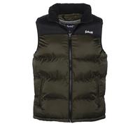 Sleeveless Puffer Jacket Schott Utah V Vert XL