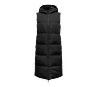 Sleeveless Puffer Vest- female- ONLY- Waistcoats- Black- M- Jackets M