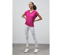 Sleeveless Raw Edge Hoodie Enorsia Red 14