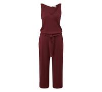 Sleeveless Soft Interlock Jersey Jumpsuit with Belt Women s.Oliver Rouge 48