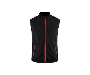 Sleeveless softshell + stretch jacket Blaklader Noir XS
