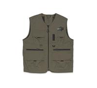Sleeveless technical vest Salty Crew Stream Green L