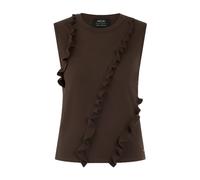 Sleeveless Top - female - Marc Cain - Sleeveless Tops - Brown - M - Tops M