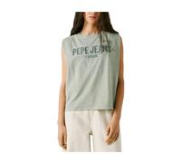 Sleeveless Top - female - Pepe Jeans - Sleeveless Tops - Green - L - Tops L