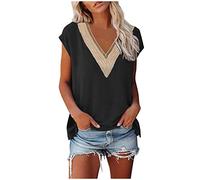 Sleeveless Tops for Women UK Womens Plain Sleeveless Ladies Stretch Round Scoop Neckline Camisole Long Strappy Vest Tank Top Plus Size Ladies Tops Size 20 UK Tshirts