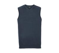 Sleeveless V-neck Pull Russell Athletic Bleu L