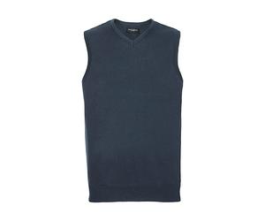 Sleeveless V-neck Pull Russell Athletic Bleu L