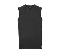 Sleeveless V-neck Pull Russell Athletic Gris 2XS