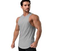 Sleeveless Vest Men's Outdoor Lightweight Tank Top for Large and Strong People The Less Shrinking Basic
