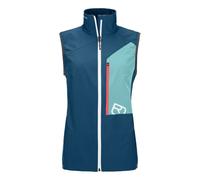 Sleeveless Windbreaker Ortovox Berrino Vest (Petrol Blue) Women