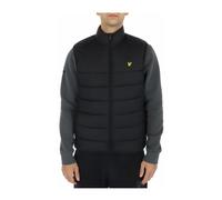 Sleeveless Zip-Up Gilet with Pockets - male - Lyle & Scott - Waistcoats - Black - XL - Jackets XL