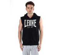 Sleeveless zip-up hoodie Leone Noir 3XL