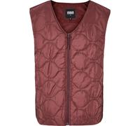 Sleeveless zippedPuffer Jacket Urban Classics Rouge L