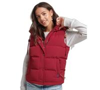 SleevelessHooded Puffer Jacket Superdry Everest Rouge XL