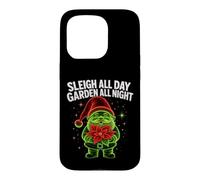 Sleigh All Day Garden All Night Christmas Gnome Case for iPhone 15 Pro