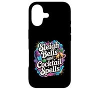 Sleigh Bells Cocktail Spells Funny Christmas Drinking Party Case for iPhone 17